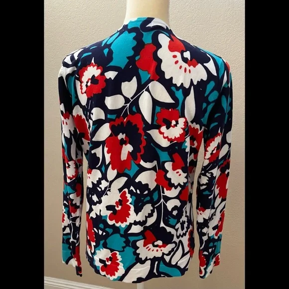 August Silk Heritage Button Down Colorful Cardigan - Picture 2 of 6